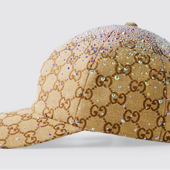 Gucci GG canvas baseball hat with crystals Price is Firm! - Picture 7 of 15